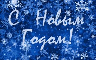 Поздравляю с наступающим новым годом!